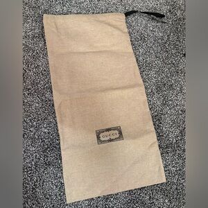 Gucci Tan Dust Bag